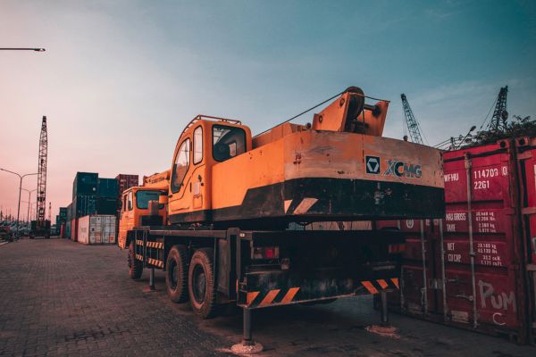 Orange Heavy Equipment